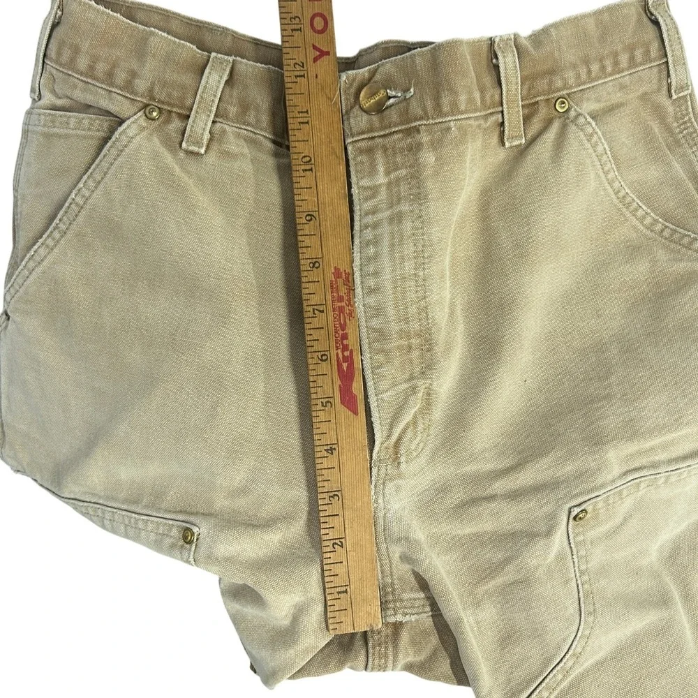 VTG‎ Carhartt Lot 3 USA Double Front Duck Canvas Carpenter Pants 34x30 Dungaree